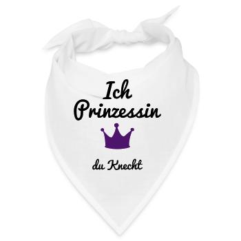 lustig - Bandana - Weiß - Vorne
