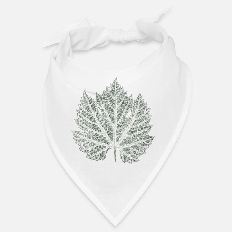 Grape Leaf / Nature Graphic Leaf Bandana