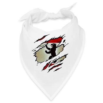 Berlin Zerrissen - Berlin - Bandana - Weiß - Vorne