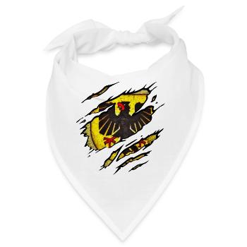 Dortmund - Dortmund Zerrissen - Bandana - Weiß - Vorne