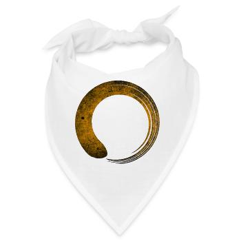 Zen Buddhismus Japan - Bandana - Weiß - Vorne