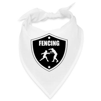 Fencing - Bandana - Weiß - Vorne