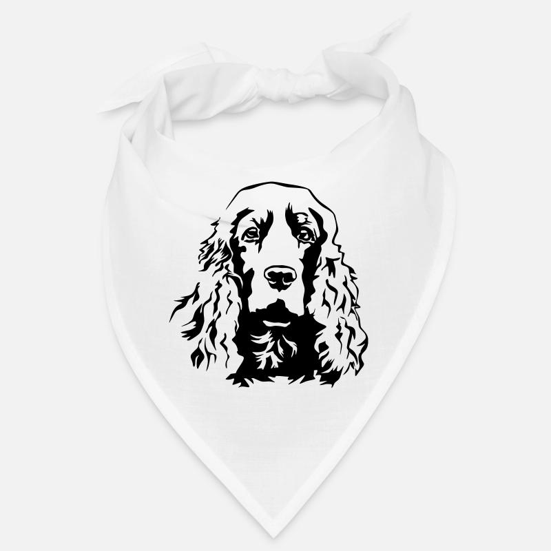 Cocker Spaniel head Bandana