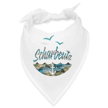 SCHARBEUTZ LIEBE OSTSEE - Bandana - Weiß - Vorne