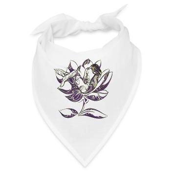 Body Art Body Künstler Tatoo Tattoo - Bandana - Weiß - Vorne
