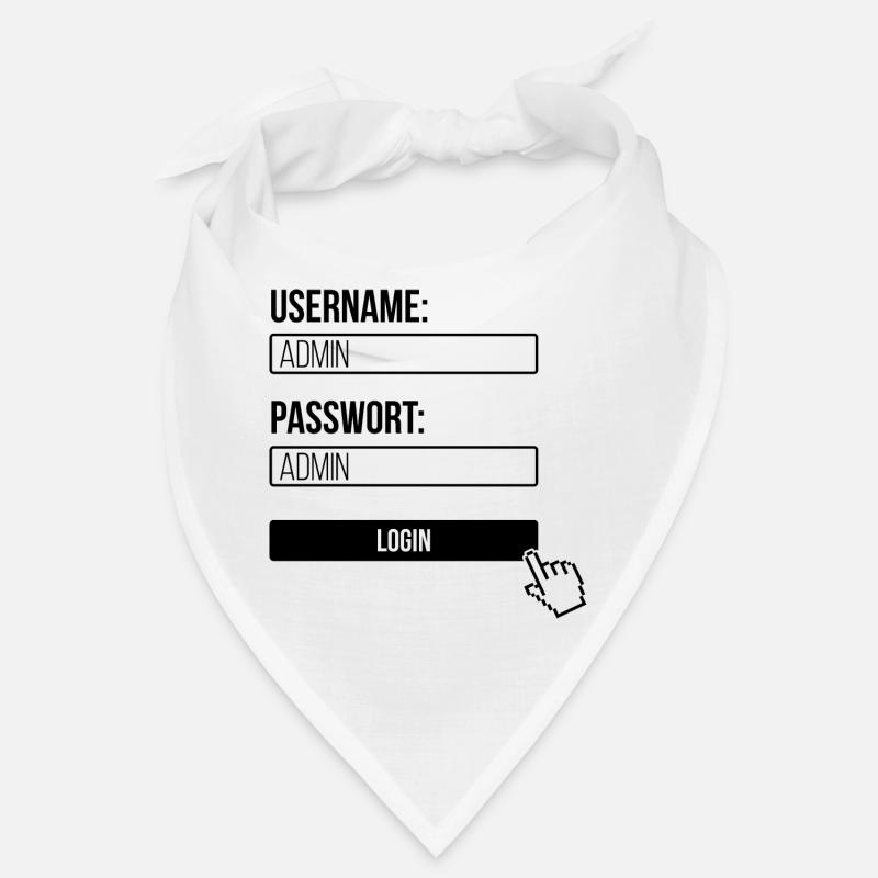Admin Administrateur Informatique Ordinateur Bandana