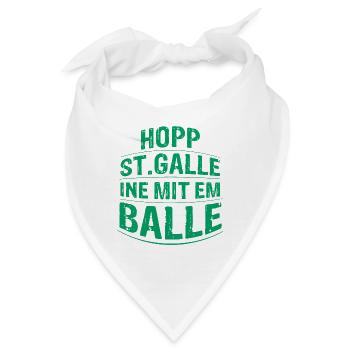 HOPP ST GALLE - Bandana - Weiß - Vorne
