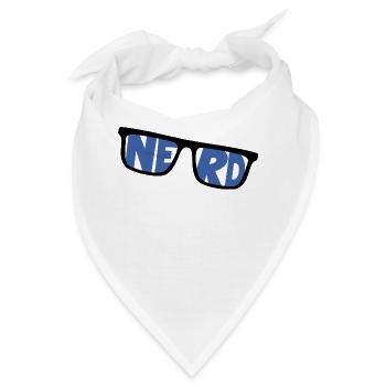 nerd coder server download cyberspace programmer - Bandana - Weiß - Vorne