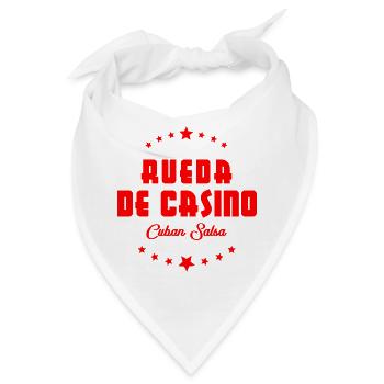 Rueda de Casino - Cuban Salsa - Bandana - Weiß - Vorne
