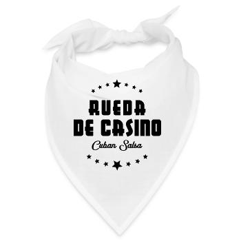 Rueda de Casino - Cuban Salsa - Bandana - Weiß - Vorne