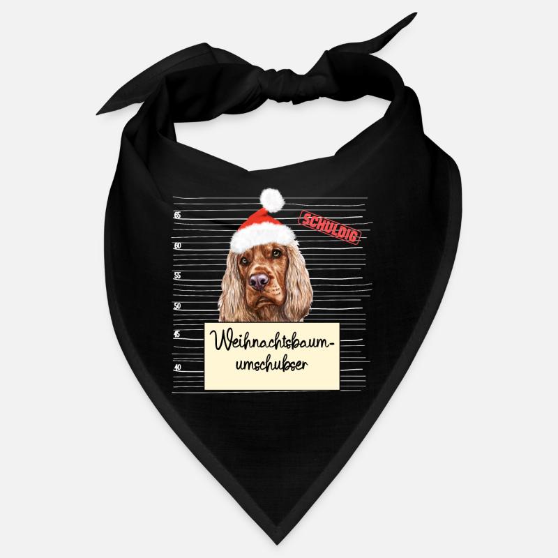 Weihnachtsbaum Umschubser Englischer Cocker Spanie Bandana