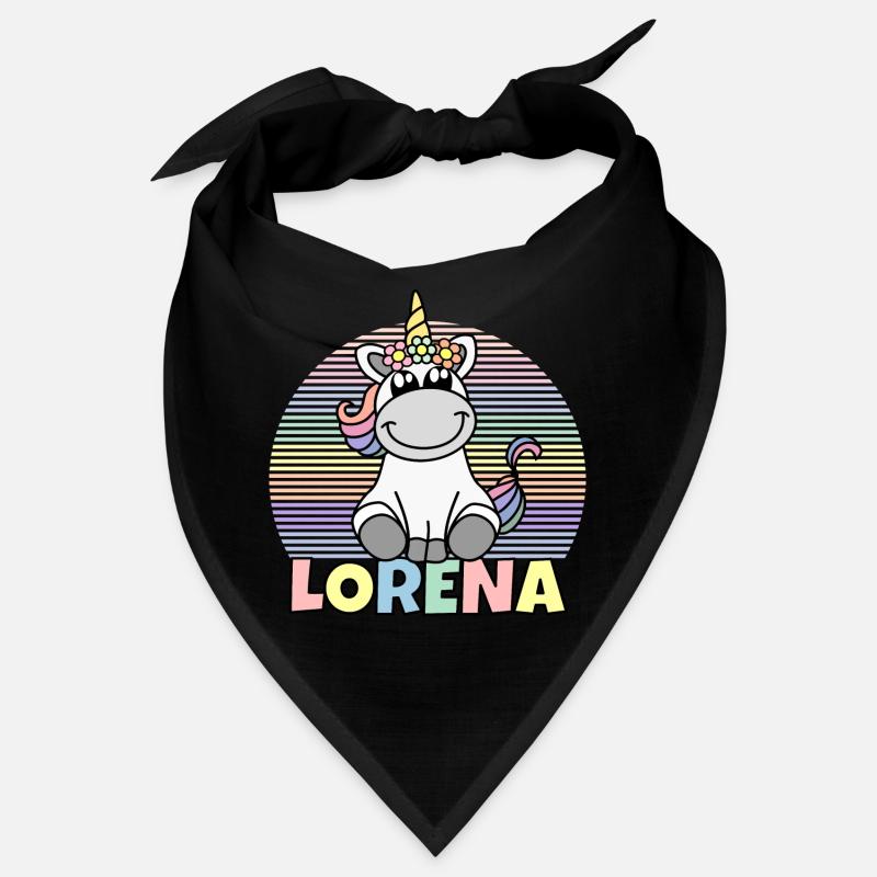 Lorena Einhorn Name Bandana