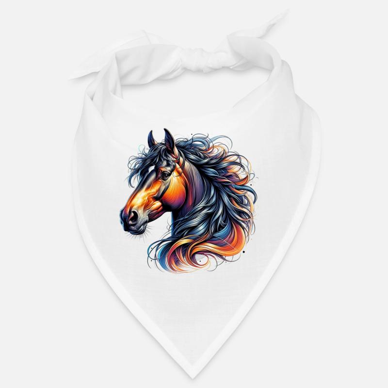Pferd Bandana