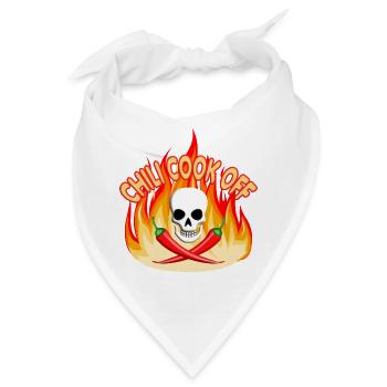 Chili Cook Off - Bandana - Weiß - Vorne