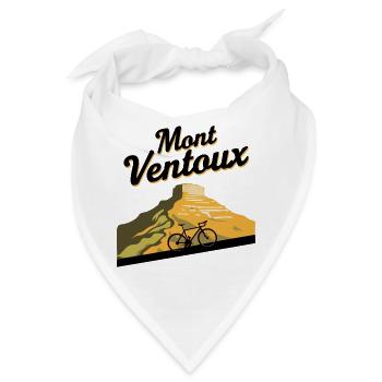 Mont Ventoux: Die ultimative Herausforderung für Radfahrer - Bandana - Weiß - Vorne