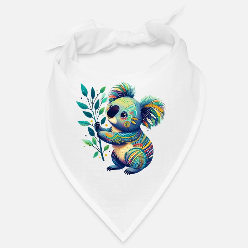 Koala - Bandana - blanc