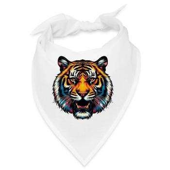 Tiger - Bandana - Weiß - Vorne