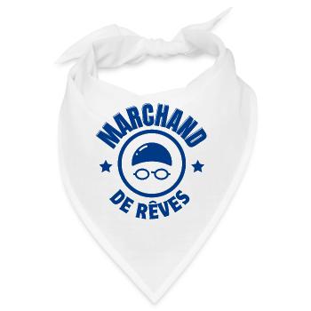 Schwimmen, Schwimmen, Schwimmen - Bandana - Weiß - Vorne