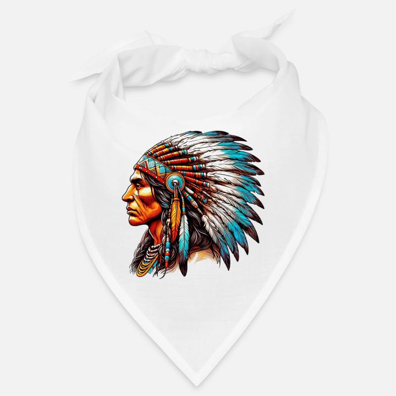 American Indian American Bandana