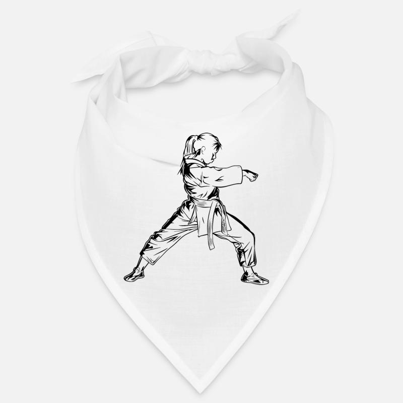 Karate Mädchen Bandana