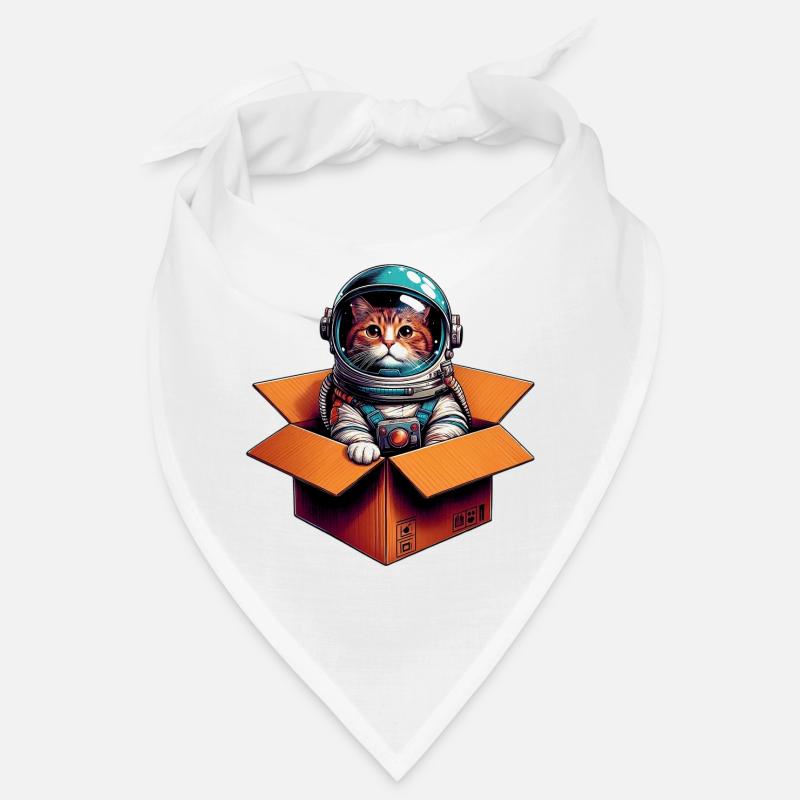 Astronaut Cat Bandana