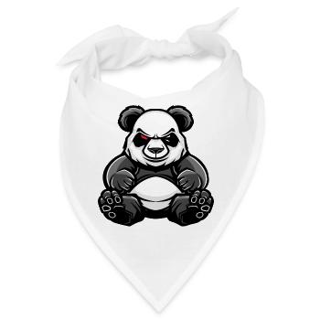Panda Comic - Bandana - Weiß - Vorne