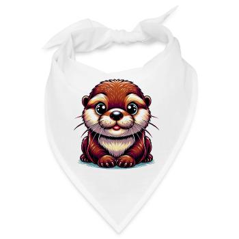 Otter - Bandana - Weiß - Vorne