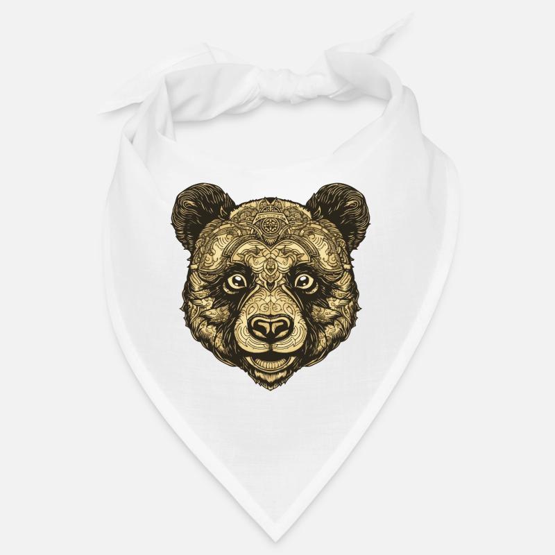 Panda Portrait Bandana
