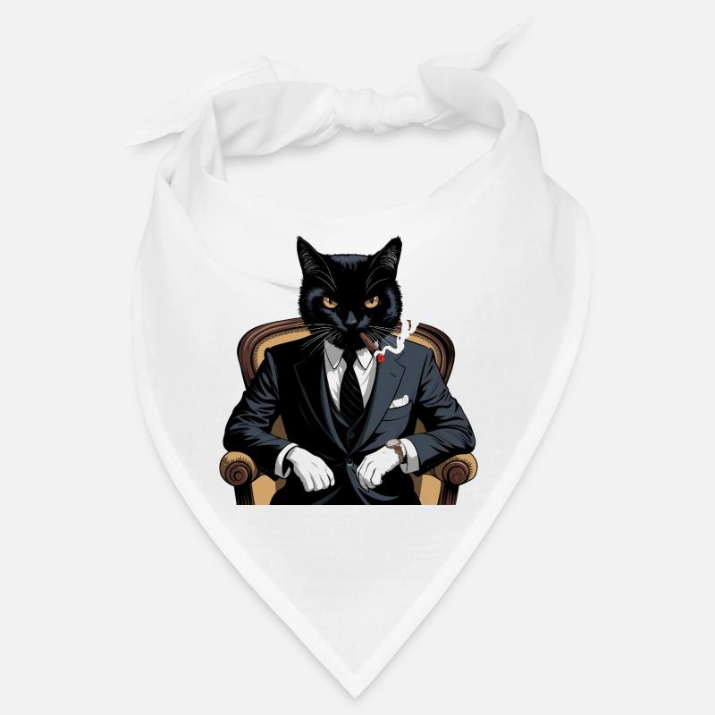 Mafia Cat Bandana