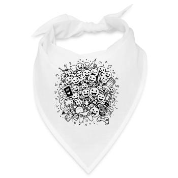 Zocker Generation - Bandana - Weiß - Vorne