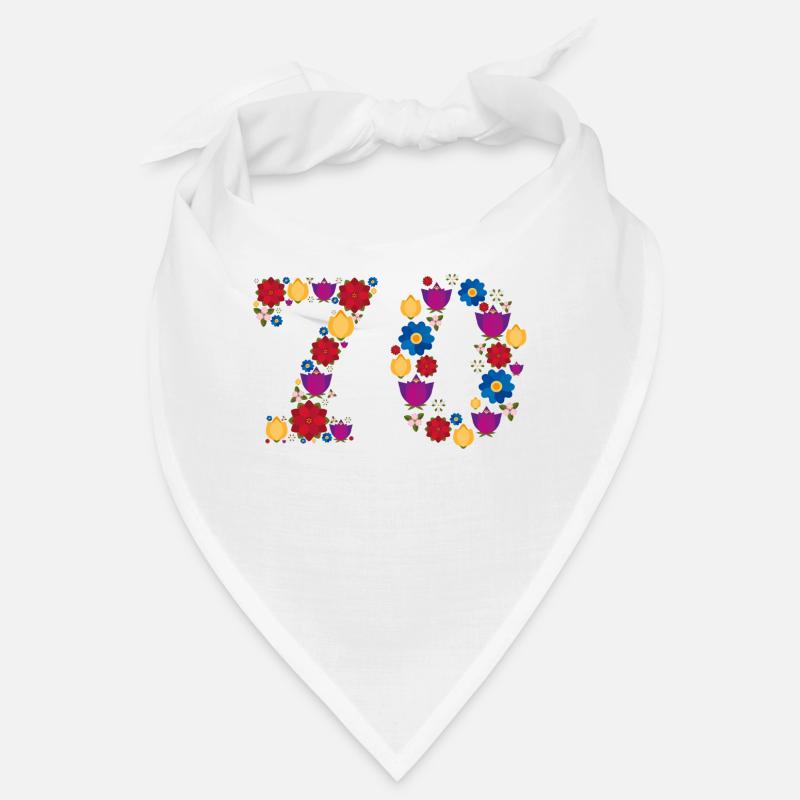 Fleurs 70 Bandana