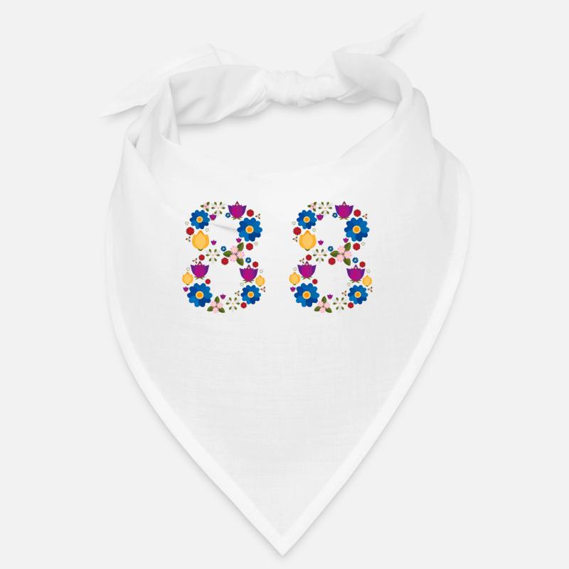 Flowers 88 Bandana