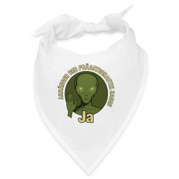Anhaenger der Praeastronautik - Bandana - Weiß - Vorne