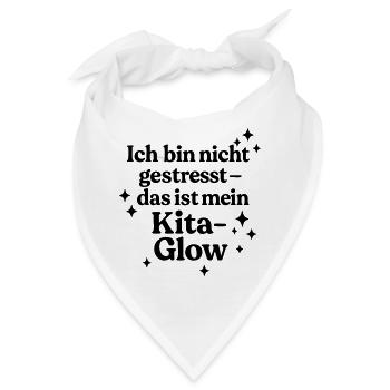 Ich bin nicht gestresst... - Bandana - Weiß - Vorne