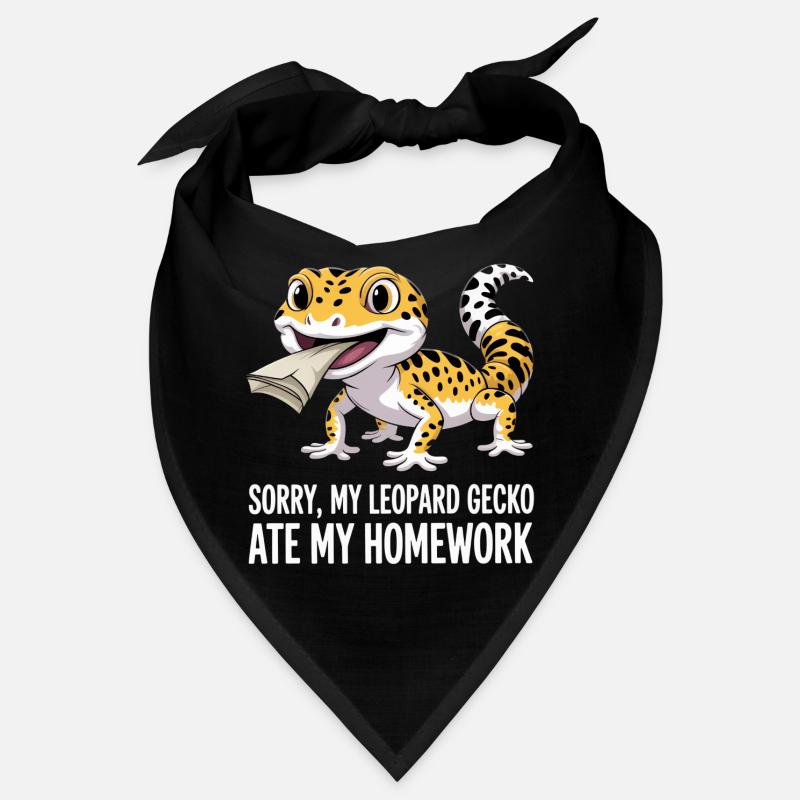 Leopard Gecko Leopard Gecko Reptile Terraristics Bandana