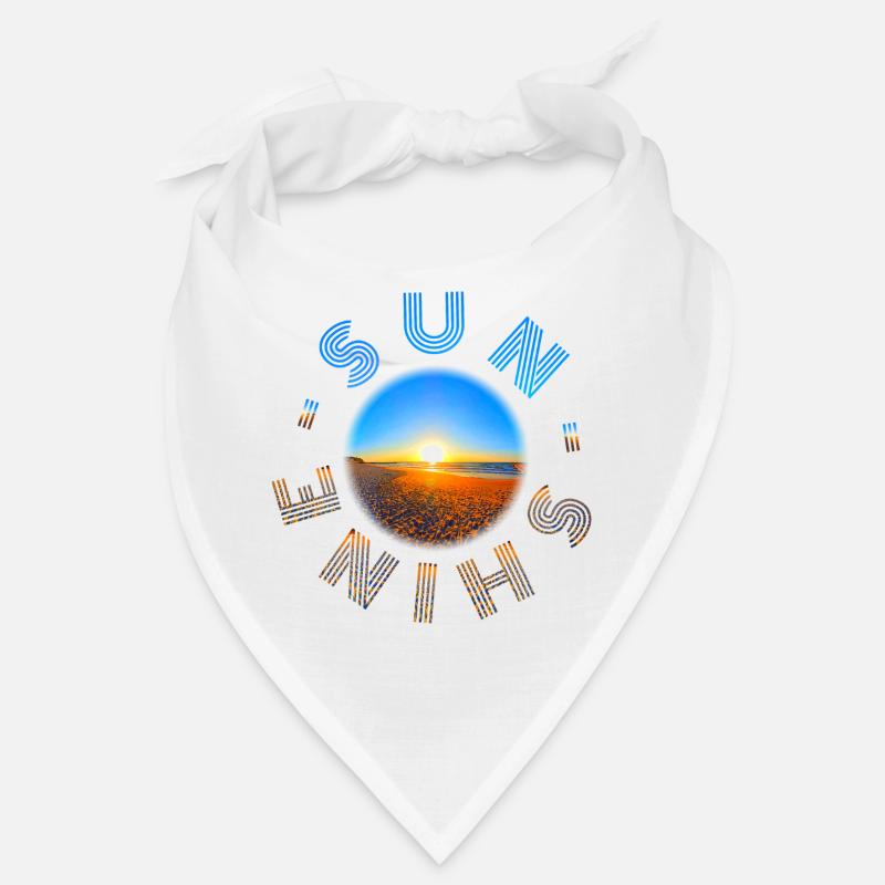 Sunset on the Beach Design Bandana