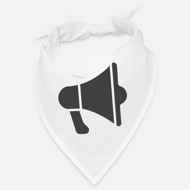 Megaphone Icon Bandana