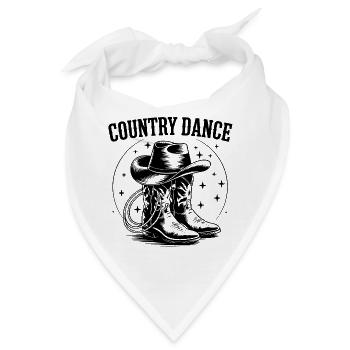 Country Dance Western Print - Bandana - Weiß - Vorne