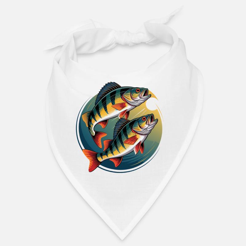 Two perch in a circle Bandana