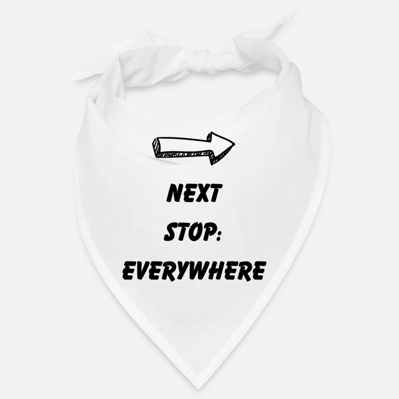 Next Stop: Everywhere – Reisefieber Bandana
