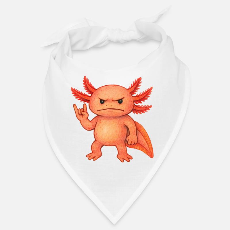 Braise pourpre axolotl Bandana