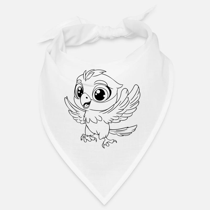 »Aria« the Eagle Child in a Dancing Pose Bandana