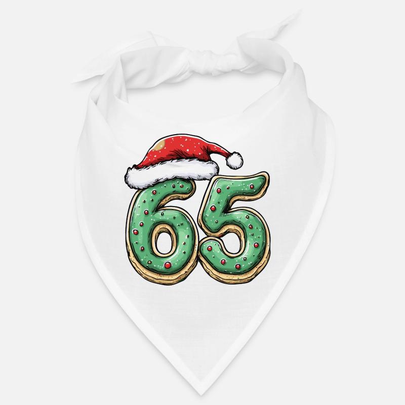 65 chiffres Cookie Noël Bandana