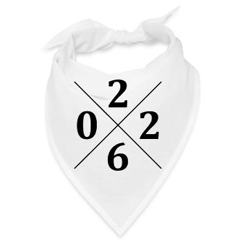 2026 - Bandana - Weiß - Vorne