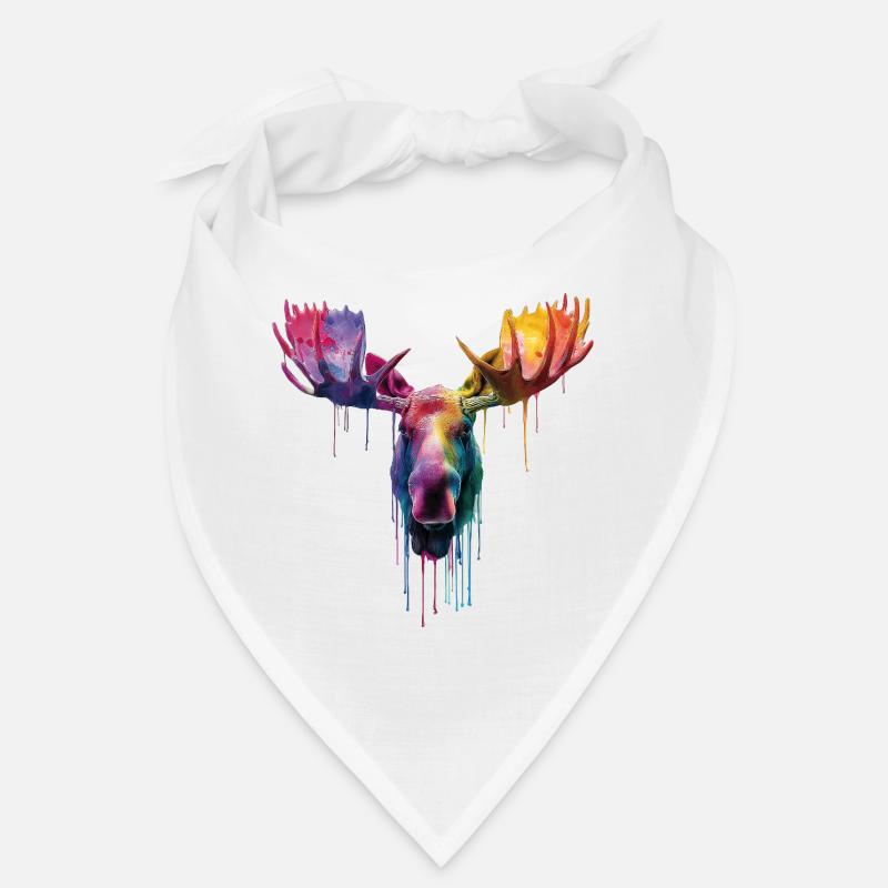 Moose Moose Head Bandana