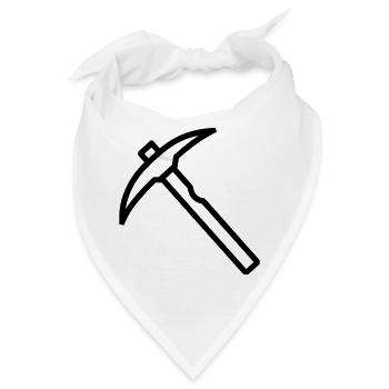 Eispickel - Bandana - Weiß - Vorne