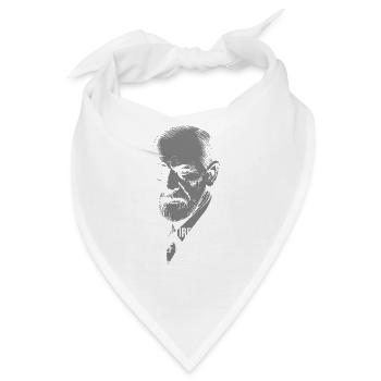 Freud Selbstehrlichkeitsporträt - Bandana - Weiß - Vorne