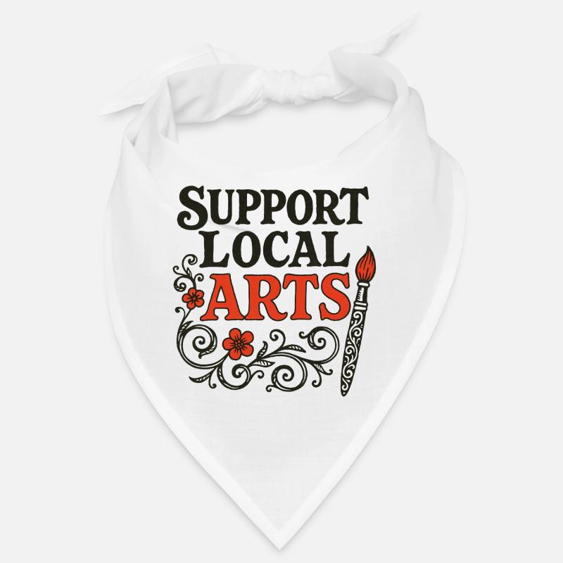 Support Local Arts Emblem Bandana