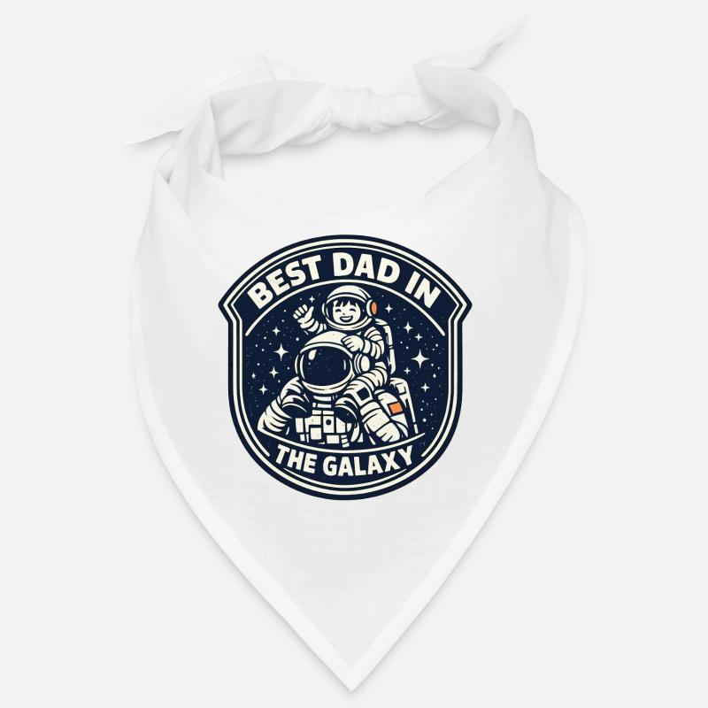 Papa Geschenk Astronaut Galaxy Best Dad Bandana