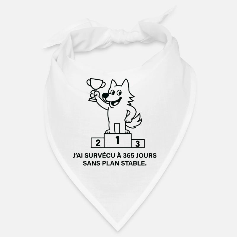 Loup vainqueur sans plan stable Bandana